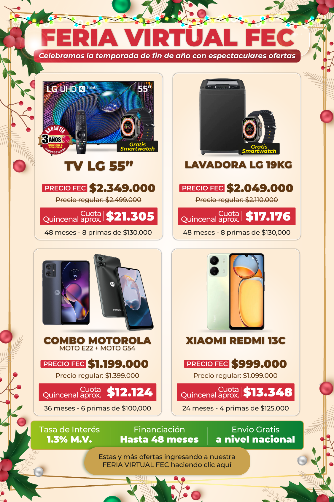 regalos navidad FEC