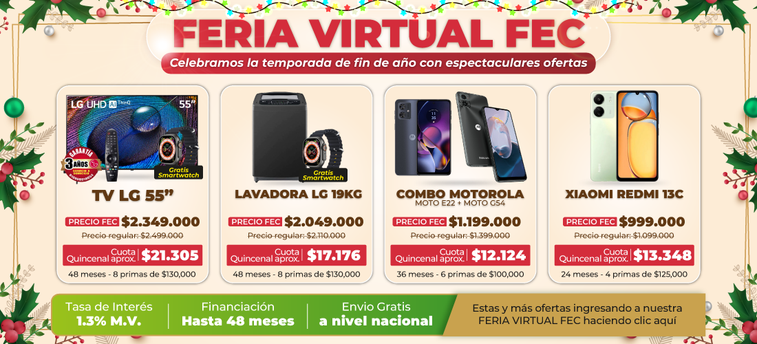 regalos navidad FEC