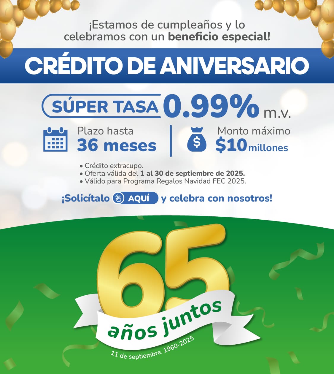 Credito de Aniversario FEC