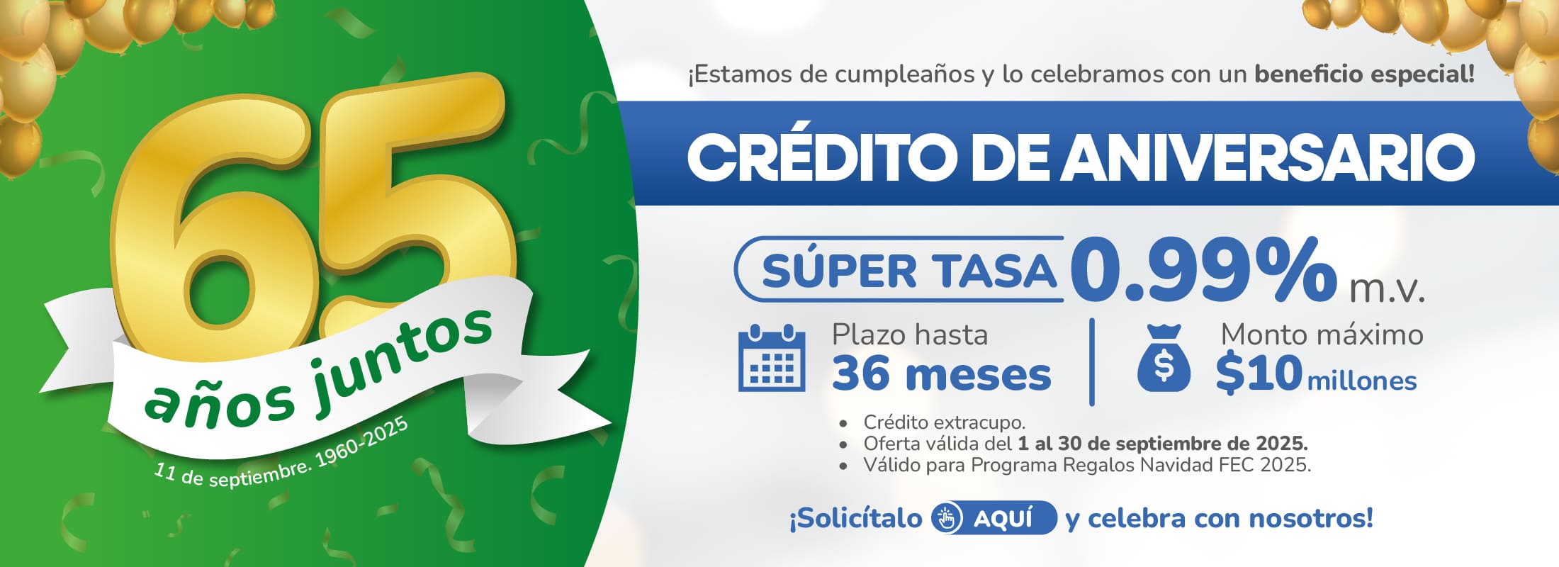 Credito de Aniversario FEC