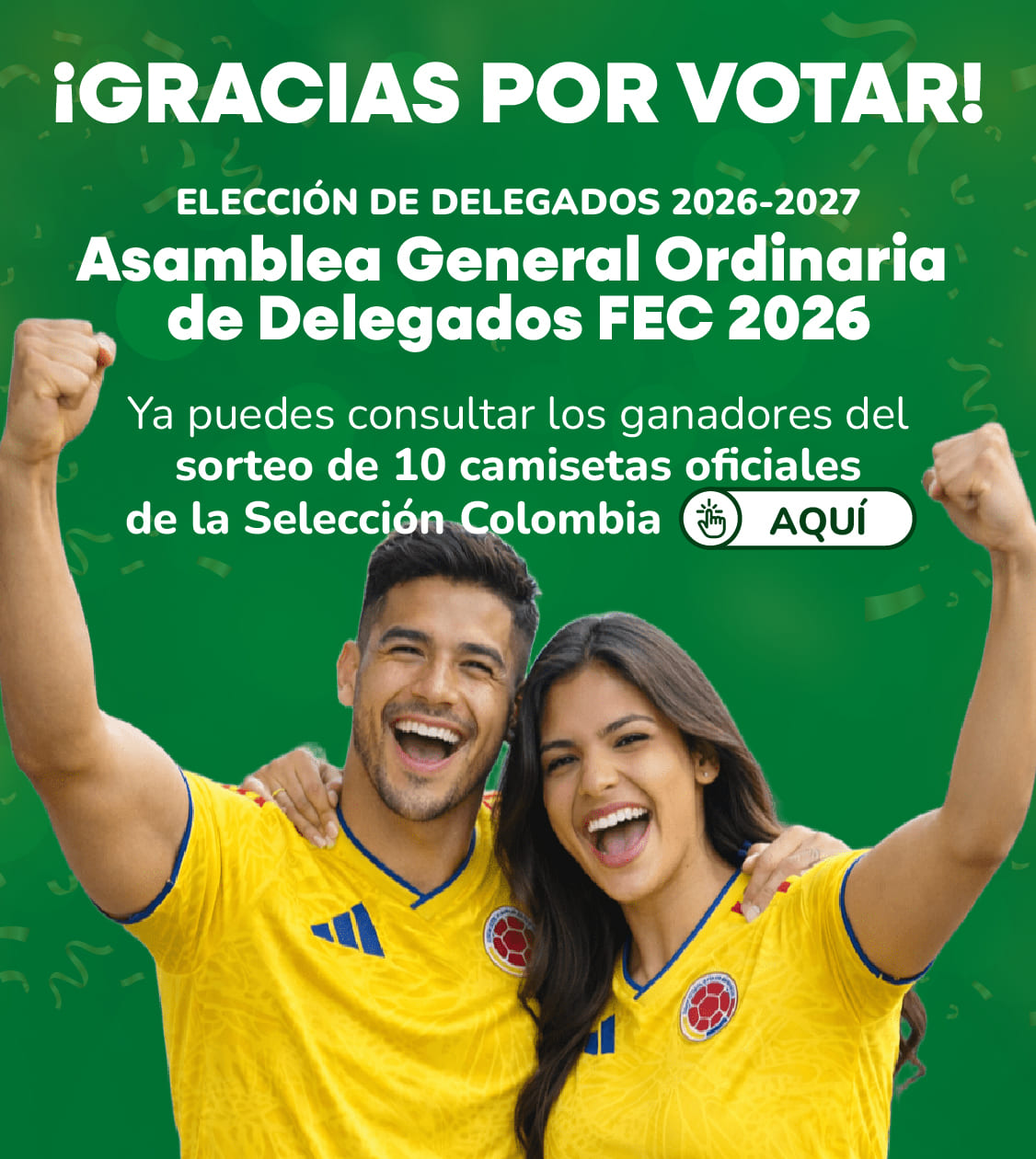 Ganadores Sorteo Asamblea