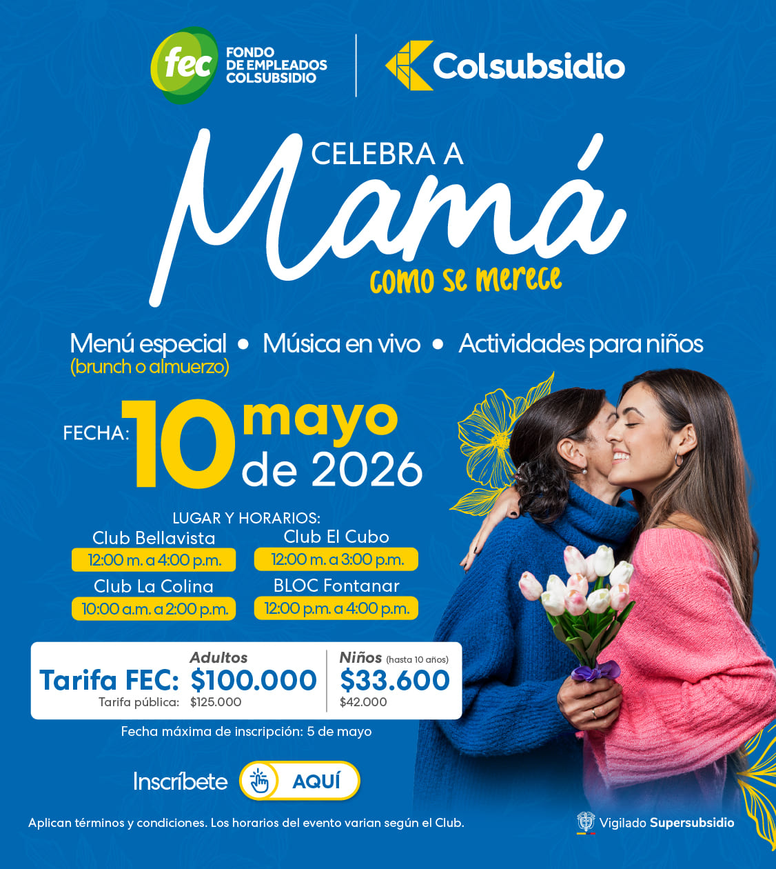 Dia de la madre Colsubbsidio