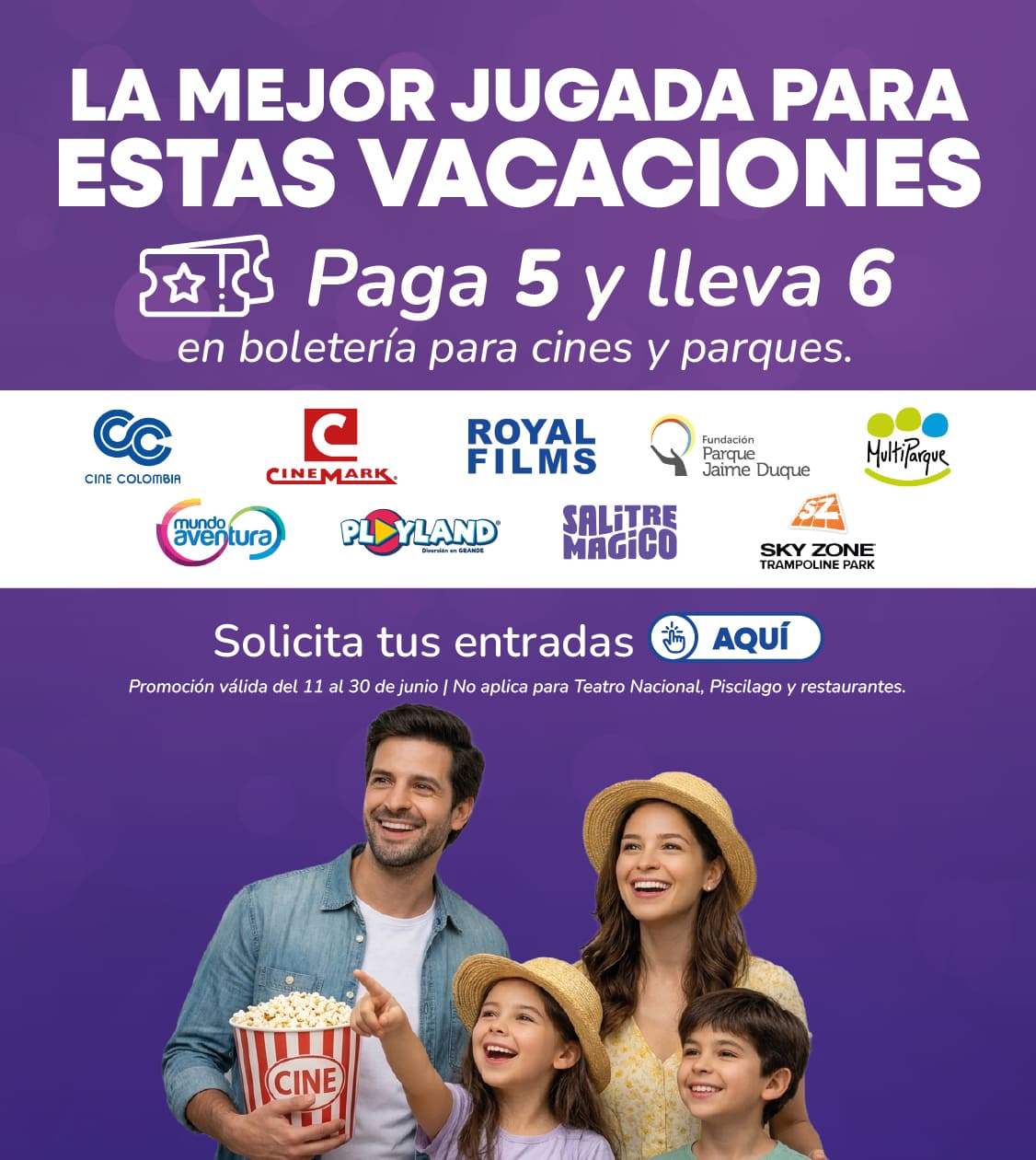 Promo Boleteria