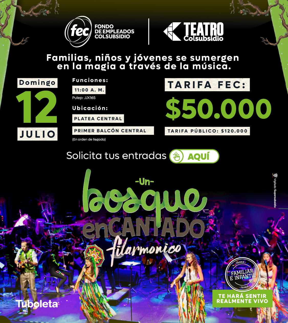 Funcion Teatro Colsubsidio