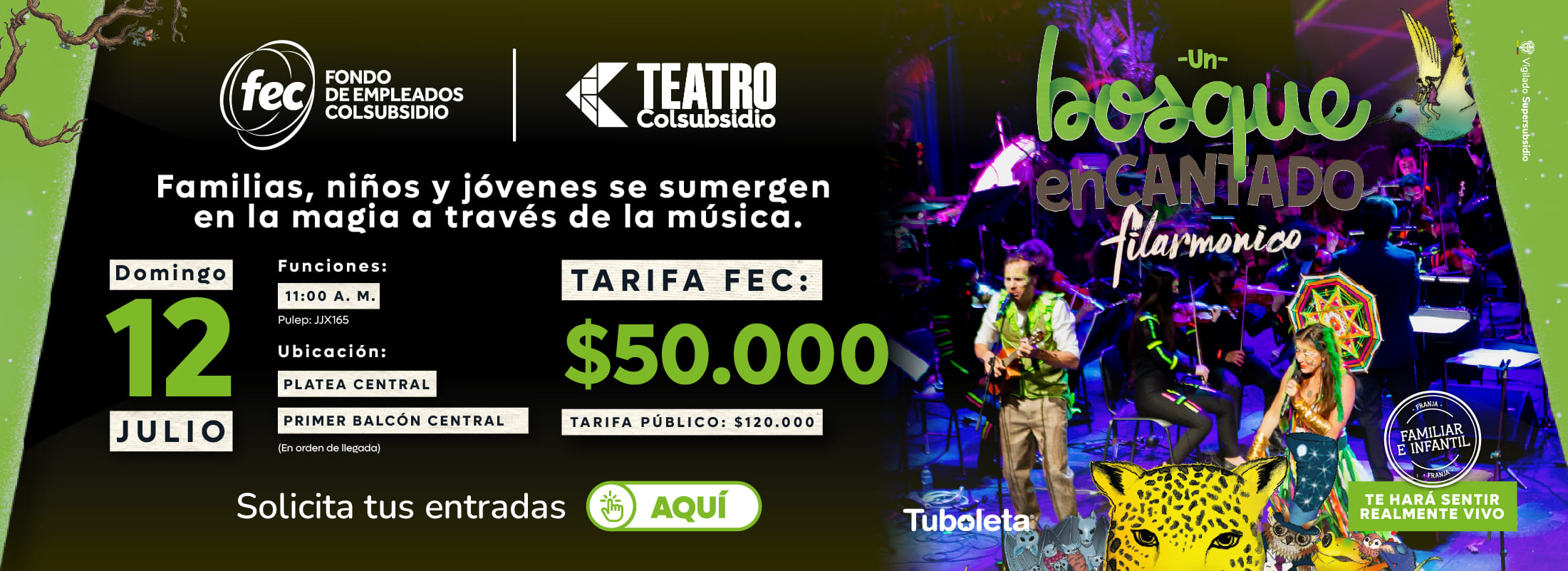 Funcion Teatro Colsubsidio