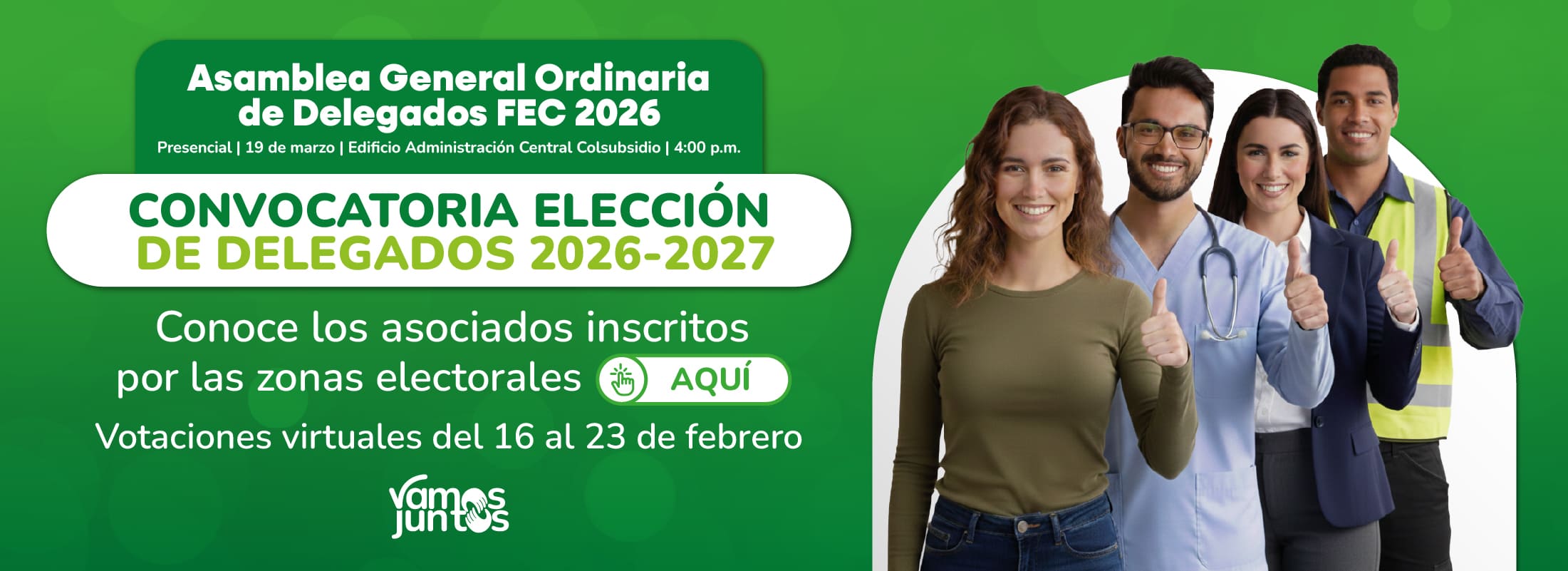 Asamblea FEC Candidatos